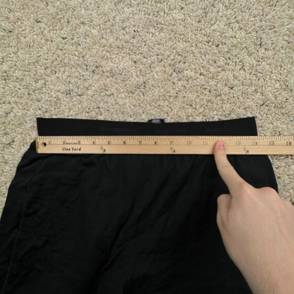 Patagonia Capilene Large Pants Adult Black Outdoors Hiking Tapered Compression - Picture 9 of 9